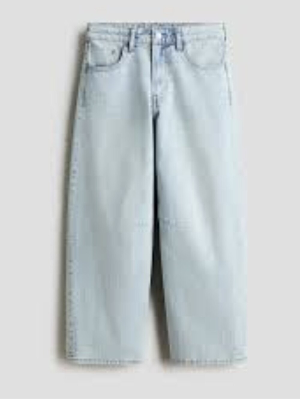 Uniqlo wide Tapered Jeans Loose  Fit Tapered High Rise New Without Tags Size 32